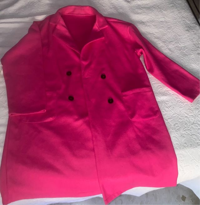 Cappotto rosa fucsia