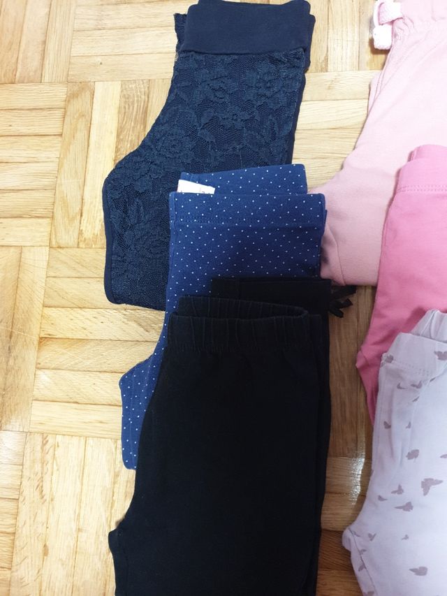 Lote pantalones/leggins niña