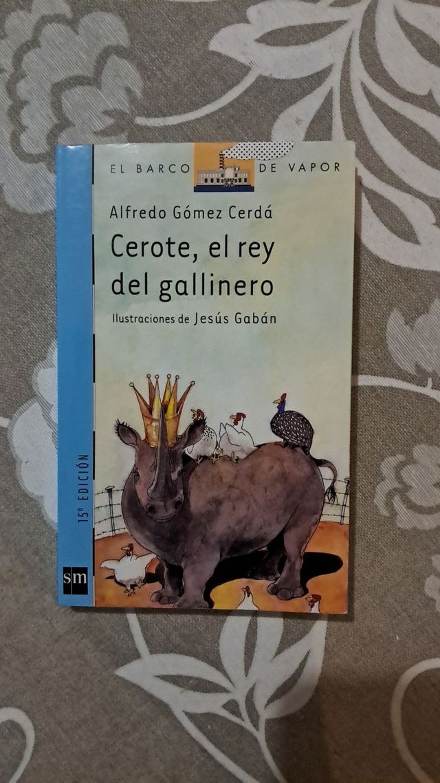Libro Cerote el rey del gallinero
