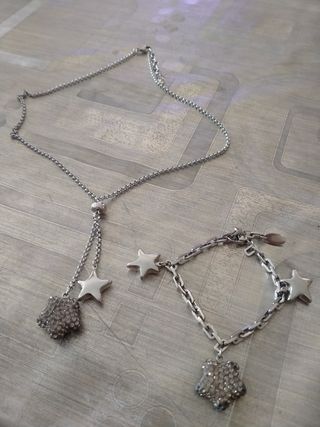 collar pegado de conchas