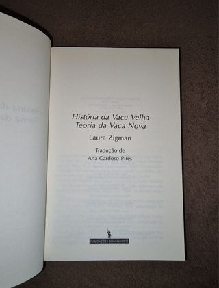 História da vaca velha teoria vaca nova