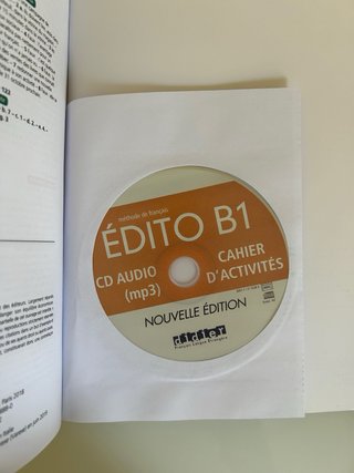 Libro de actividades B1 francés editorial didier