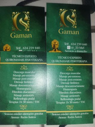 Técnico experto quiromasaje