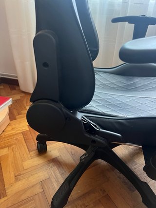 Silla gamer tipo baquet (con reposapies)