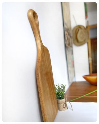 Tabla de corte, picar en madera de castaño