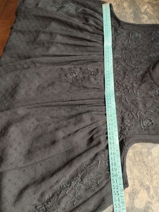 Blusa top bordado Zara