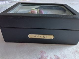 Joyero pequeño negro nuevo