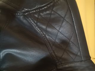 Giubbino in pelle pu