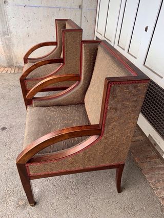 Butacas ,sillones , de estilo ,art deco,
