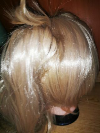 peluca cosplay lolita barbie barbara Genshin impac