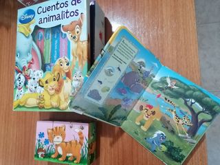 Lote oferta de libros infantiles, puzzle y cuentos