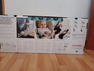 Hamaca BabyBjörn gris muy buen estado