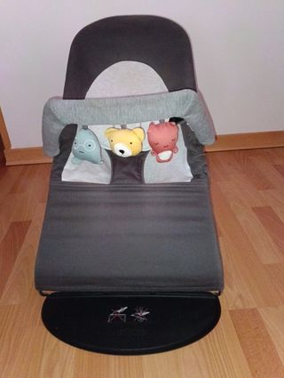 Hamaca BabyBjörn gris muy buen estado