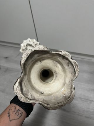 Candelabro antiguo Capodimonte