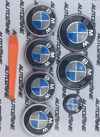 Pack emblemas BMW carbono Serie 6 F06/F12/F13