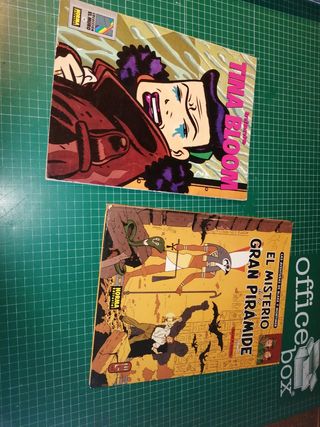 Blake y Mortimer. Tina Bloom. Norma.