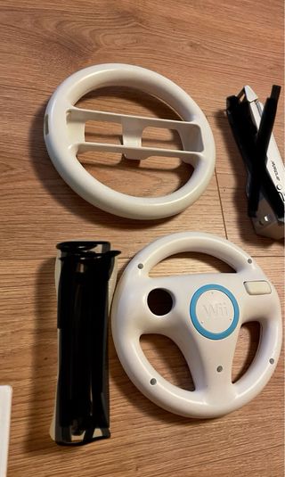 VOLANTE ADAPTADOR MANDO WII NINTENDO