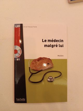 Libro lectura Nivel B1 francés con CD
