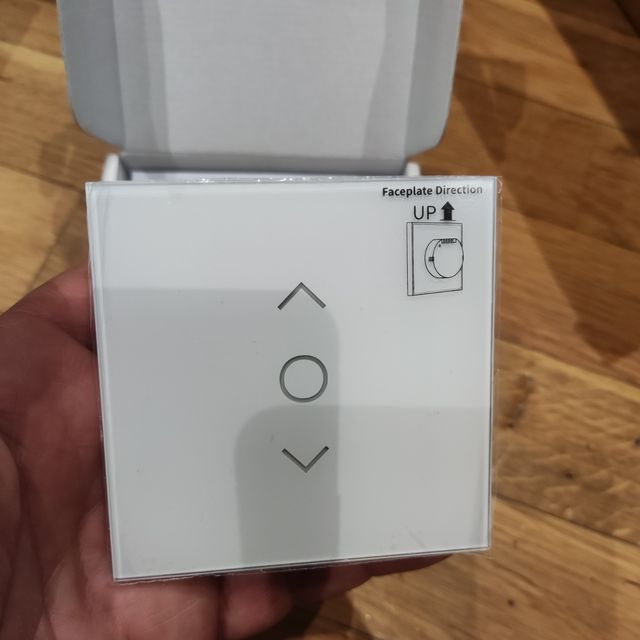 2 Botões comando touch wifi p/estore eletrico
