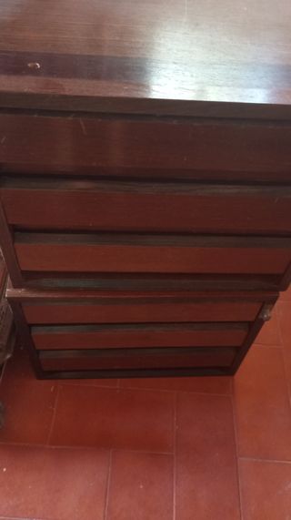 Cajoneras de madera