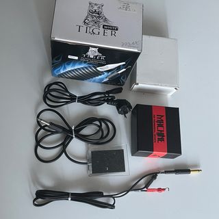 máquina de tatuar de 2a mano con accesorios