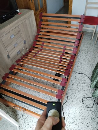 Cama Lo Monaco articulada eléctrica con mando