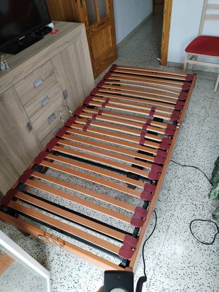 Cama Lo Monaco articulada eléctrica con mando