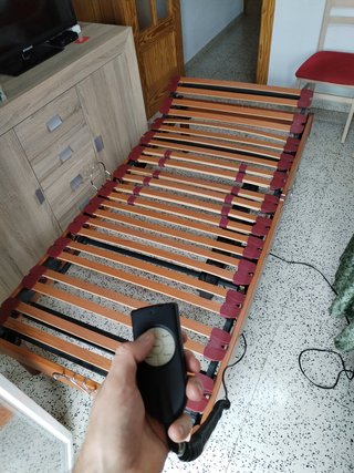 Cama Lo Monaco articulada eléctrica con mando