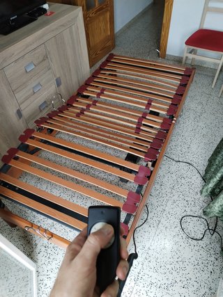 Cama Lo Monaco articulada eléctrica con mando