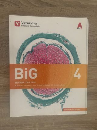 Libro de biologia y geologia de 4 ESO