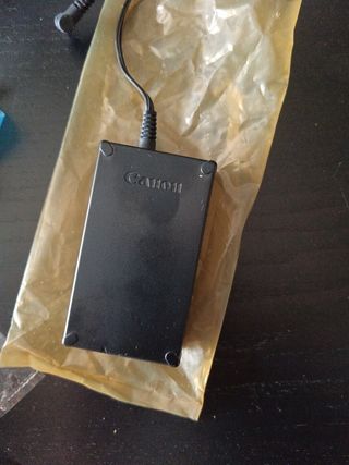 Cargador y batería canon