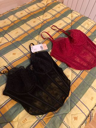 Corset H&M nuevos 90C