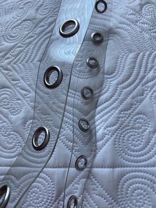 Cinturón transparente SIN USO