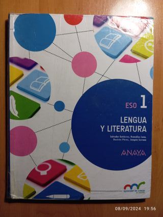 LIBROS VARIOS 1 BACHILLER Y 1 ESO