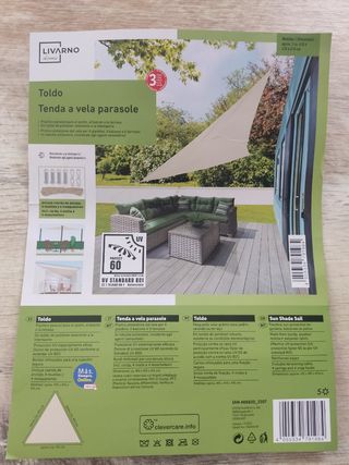 Toldo terraza