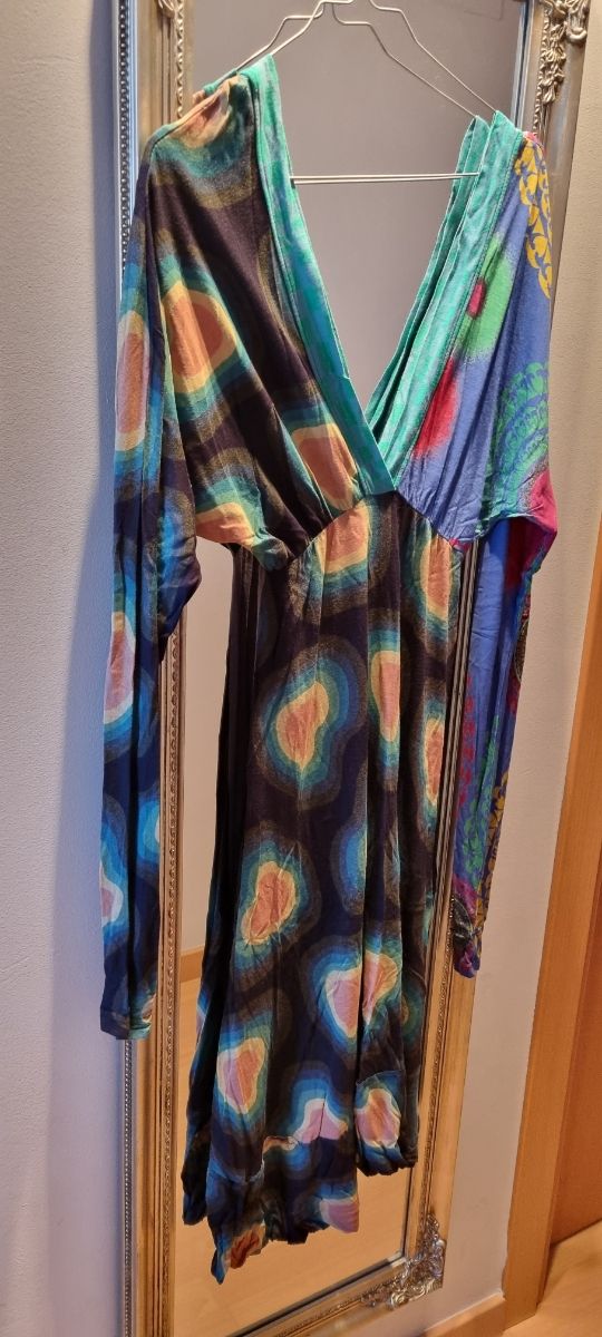 Vestido largo Desigual. Talla S