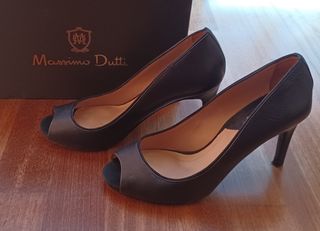 Salón PIEL azul Massimo Dutti - T- 37