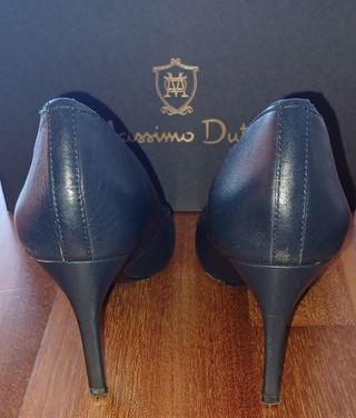 Salón PIEL azul Massimo Dutti - T- 37