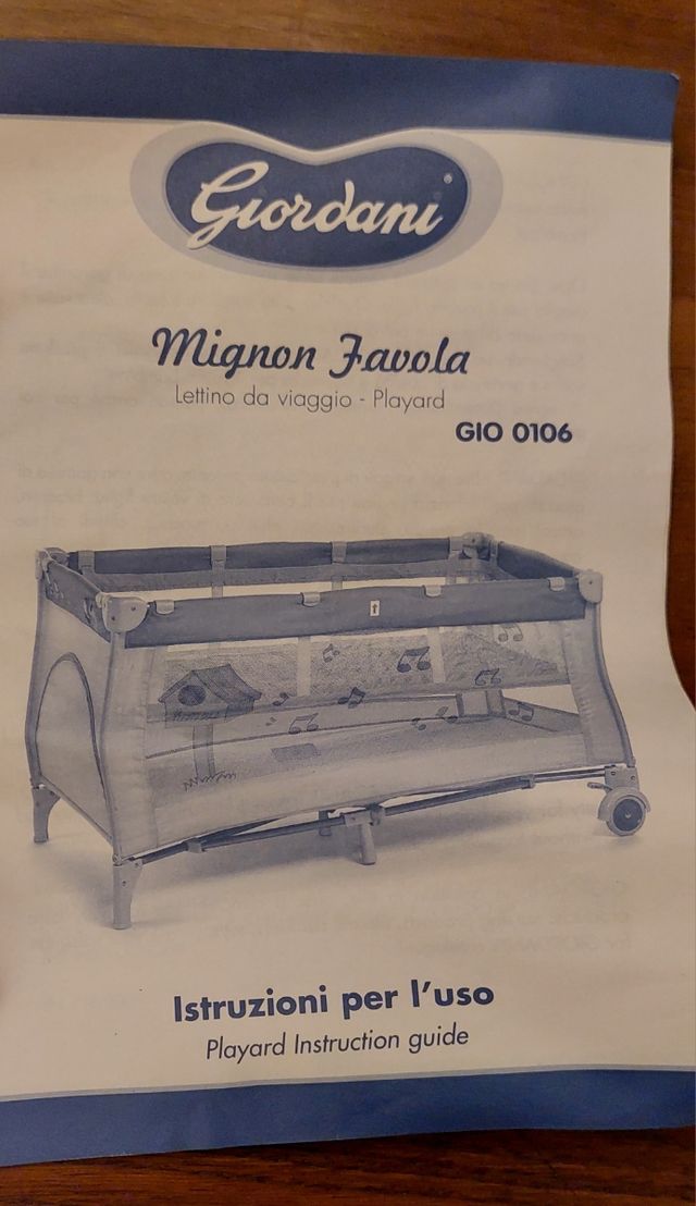 Lettino da campeggio Giordani