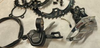 Pulsador/desviador Shimano XT