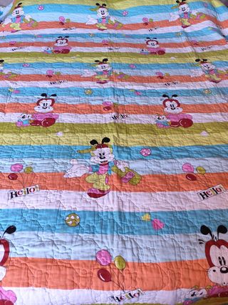 COLCHA INFANTIL REVERSIBLE