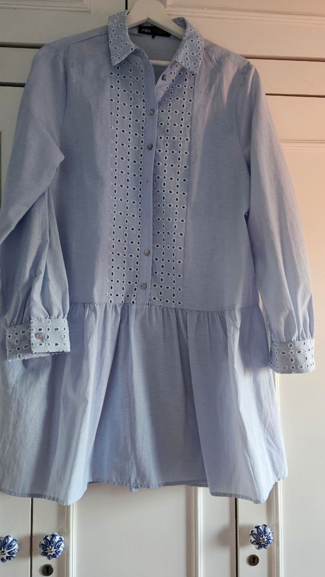 Vestido camisero corto