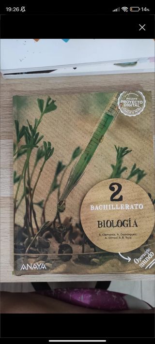 BIOLOGÍA II BACHILLERATO