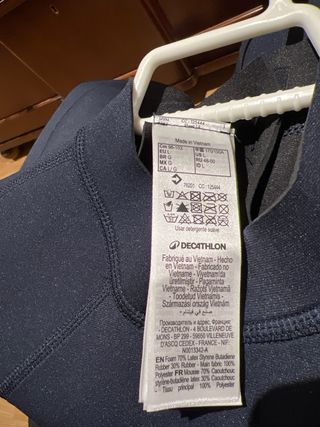 TRAJE NEOPRENO SIN ESTRENAR!!!!!!! tallaL