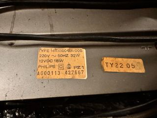 Tv phlips vintage blanco y negro