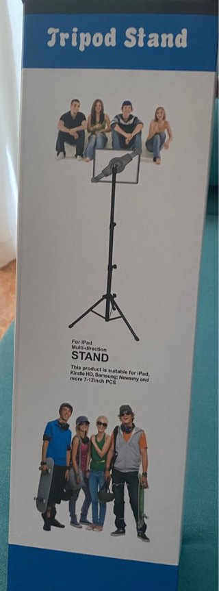 Tripod para tablet sin uso