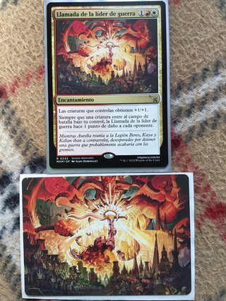 2 cartas magic the gathering por 7€ incluyo fundas