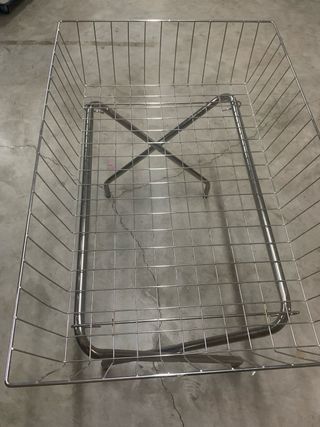 Cesta de exposicion acero