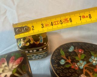 cajas esmaltadas Cloisonne.