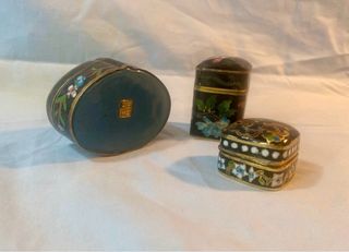 cajas esmaltadas Cloisonne.